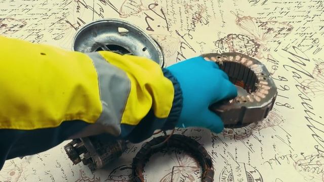 Разбираем ЭЛЕКТРОДВИГАТЕЛЬ на цветные металлы смотреть онлайн