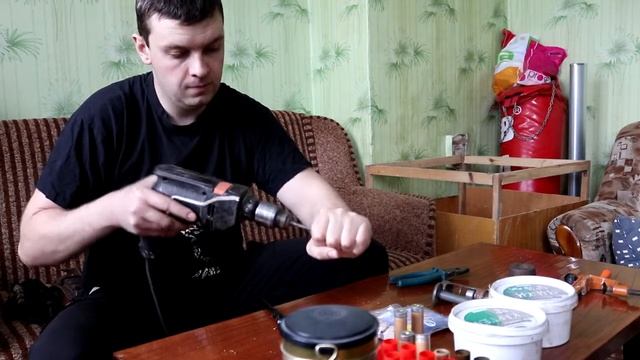 Переделываем папковую гильзу 16 калибра под еврокапсуль. смотреть онлайн