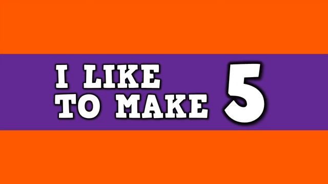 I Like to Make 5! (song for kids about combinations that make 5) смотреть онлайн