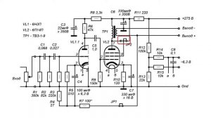 Делаем ламповый усилитель. Часть 1: Обзор схемы