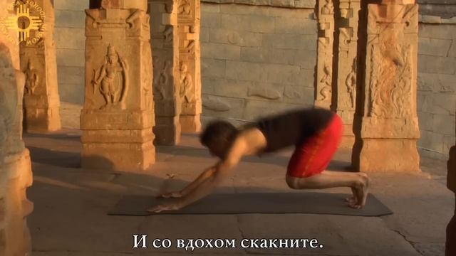 Проброс ног вперед в позах сидя с Дэвидом Гэрригесом