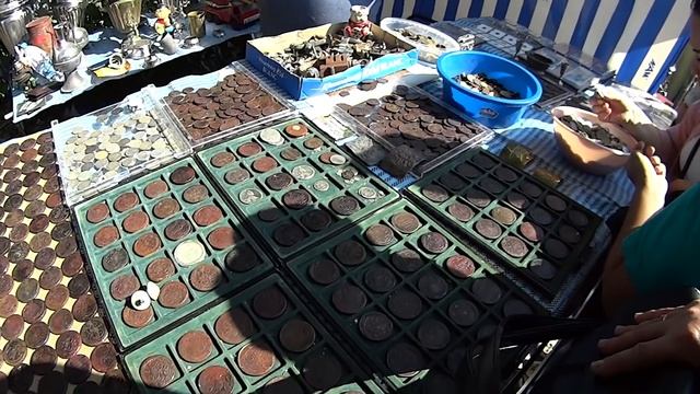 МОНЕТЫ и Антиквариат на ярмарке. смотреть онлайн