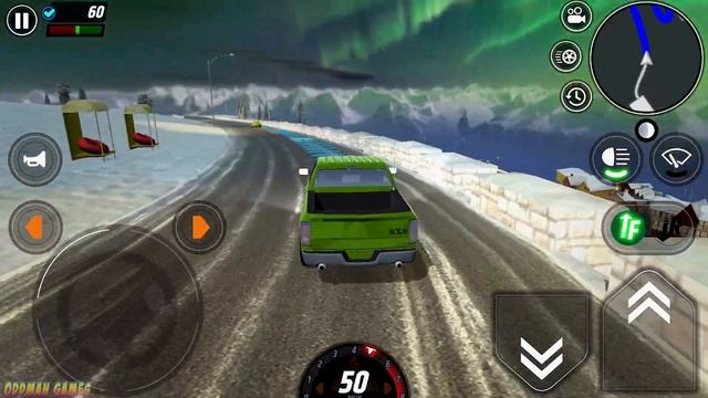 Car Driving School Simulator | SUV and Pickup Snow Parking | Driving Game смотреть онлайн