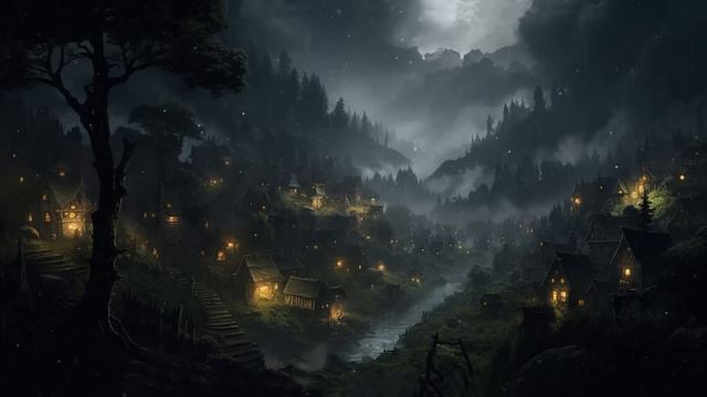 Сон в фентези деревне / Calm Meditation Ambient Music [Soothing Relaxing Ambience]