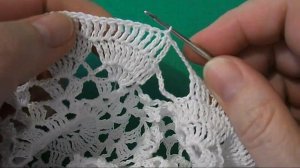 САЛФЕТКА "ЗАВОРАЖИВАЮЩАЯ СНЕЖИНКА". ЧАСТЬ 2