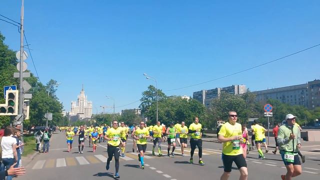 Московский Полумарафон 15.05.2016 (отметка - 9,7 км, кластер D)