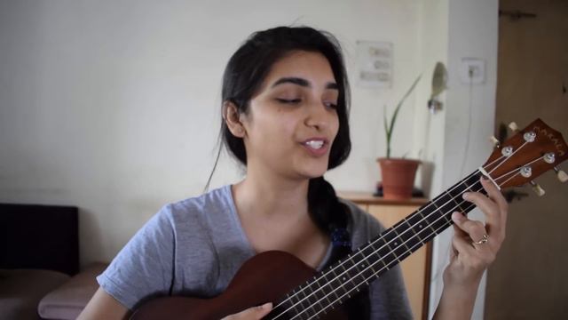 Lag Jaa Gale Playalong | Ukulele Tutorial | Sayali Tank смотреть онлайн