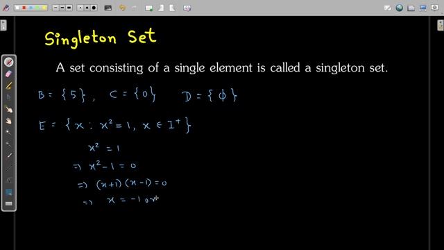 Singleton Set | SET THEORY смотреть онлайн