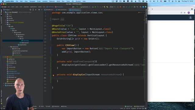 How to Import and Display a CSV File in Java смотреть онлайн