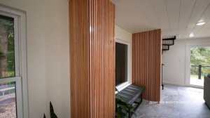 Модульный дом из шести морских контейнеров.