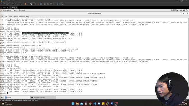 Sharding with MongoDB on Linux смотреть онлайн