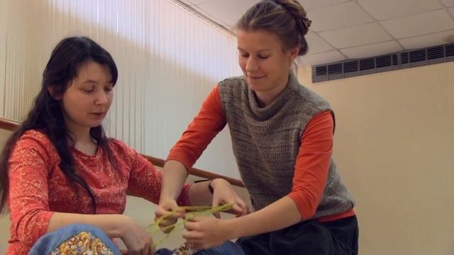 Верёвочная игра "Колыбель для кошки" | Развивающие игры для детей смотреть онлайн