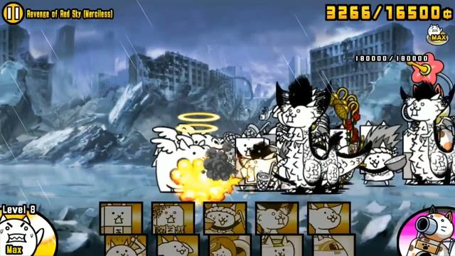 The Battle Cats - Revenge of the Red Sky (Revenge of Perfect Cyclone / Hurricat Awakens) смотреть онлайн