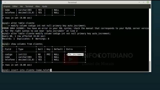 Curso MySQL Server #2 - Tables смотреть онлайн