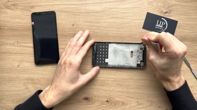 Ремонт Huawei P Smart Fig-lx1 , разборка, замена дисплея , замена экрана СЦ “UPservice”