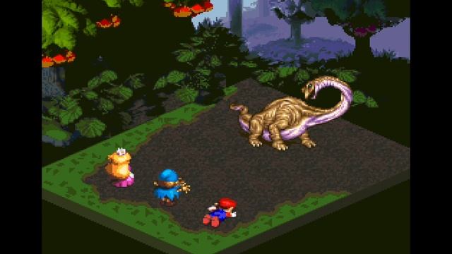 【v10 Normal mode】Brachiosaur battle!!!! 【Super Mario RPG: Armageddon】 смотреть онлайн