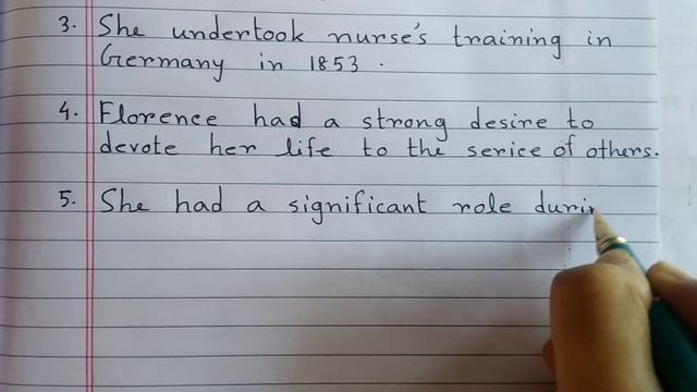10 lines Essay on Florence Nightingale | Florence Nightingale Essay in English | Nightingale Essay смотреть онлайн
