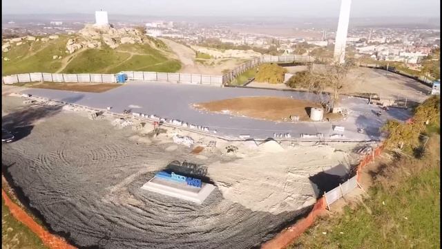 Крым.Митридатская лестница ГОТОВА.Убрали все леса.Наносят водоотталкивающее покрытие.Красавица смотреть онлайн