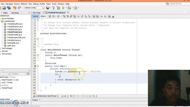 Praktek Thread смотреть онлайн