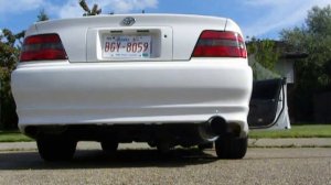1997 Toyota Chaser Tourer V JZX100 Trust catback exhaust