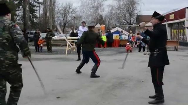 Ростовская обл пос Каменоломни Проводы Зимы 12.03.16 смотреть онлайн