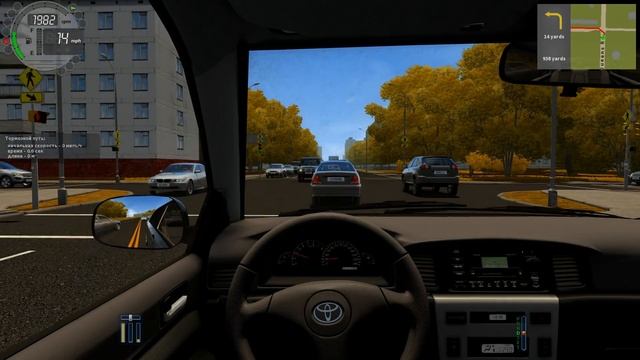 City Car Driving Toyota Corolla E120 2003 смотреть онлайн