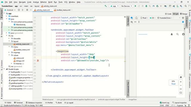 Youtube Clone | Home Tab | Android Studio | Firebase | Part 1 смотреть онлайн