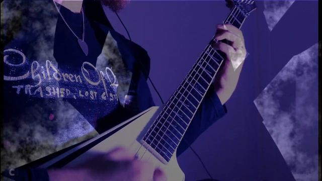 Purple Moon - Children of Bodom tribute song guitar playthrough + CoB - Hexed music video смотреть онлайн