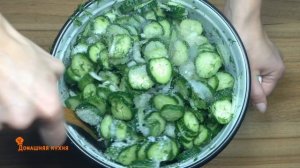 БЕЗУМНО ВКУСНЫЙ САЛАТ ИЗ ОГУРЦОВ НА ЗИМУ «НЕЖИНСКИЙ»