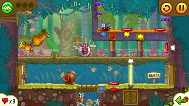 УЛИТКА БОБ 2 ЧАСТЬ#12 ИГРА Snail Bob 2 на канале Мистер Игрушкин смотреть онлайн