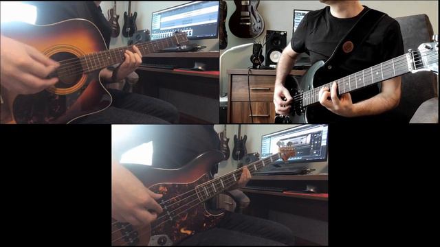 Måneskin - Torna a casa (Guitar & Bass COVER) смотреть онлайн