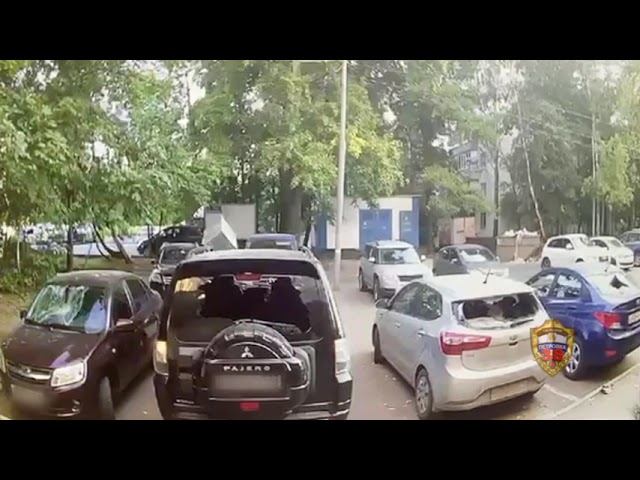 Задержан подозреваемый в повреждении 15 машин на улице Софьи Ковалевской смотреть онлайн