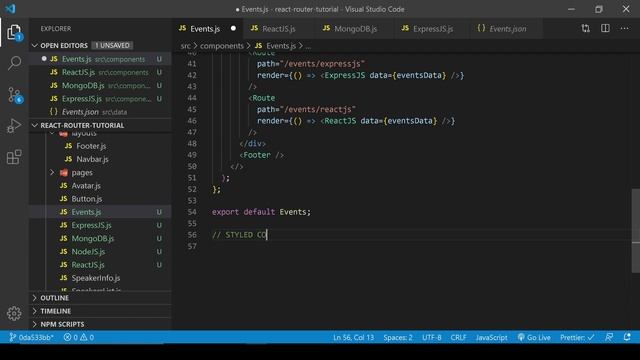 React-Router Crash Course Part#3 (react router tutorial for beginners) смотреть онлайн
