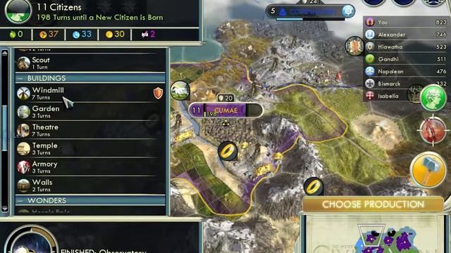 Let's Play Civilization 5 8:8 - Rome (Augustus Caesar) смотреть онлайн