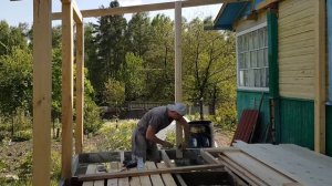 Терраса из дерева. Пошаговая инструкция