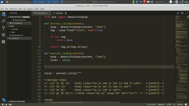 Python - Web crawler смотреть онлайн