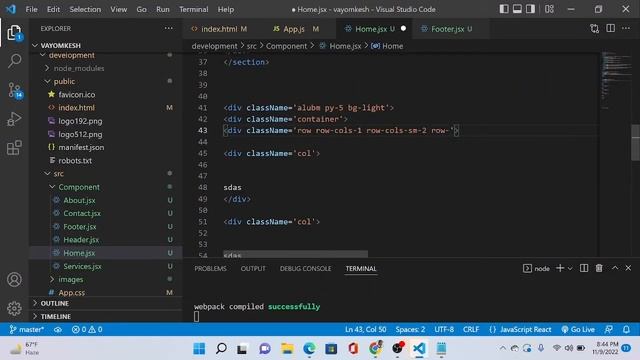 React website design template #bootstrap Starter Template | #react #coding смотреть онлайн