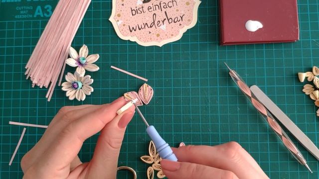 #quilling #квиллинг#paperflower Цветы в технике Квиллинг/ Quilled flowers смотреть онлайн