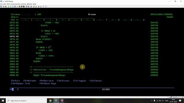IBM i, AS400 Tutorial, iSeries,System i-Display more than one subfile at a time(1 INPUT & 1 UPDATE) смотреть онлайн