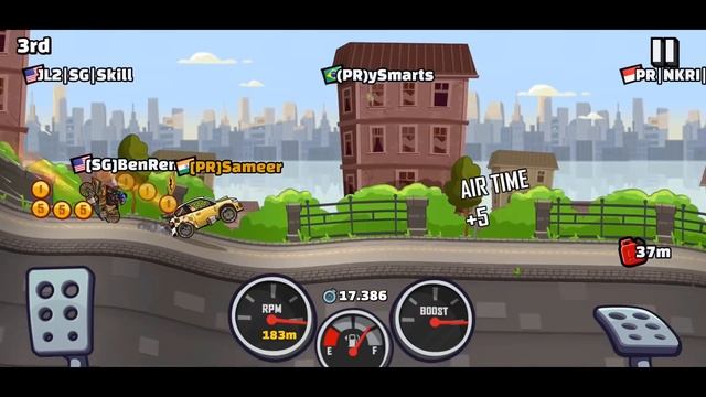 HILL CLIMB RACING 2 BEST WITH SUPER BIKE | RUBBERIST смотреть онлайн
