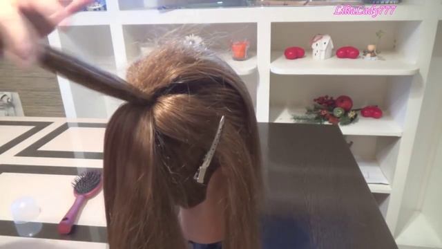 Пышный хвост своими руками| Простая прическа на каждый день ? Easy hairstyle смотреть онлайн