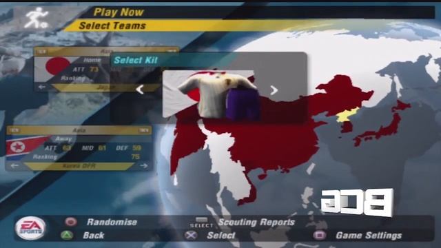 2006 FIFA World Cup Germany PlayStation Gameplay Asia Teams Ratings & Kits смотреть онлайн
