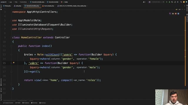 Eloquent withCount with Conditions and Aliases смотреть онлайн