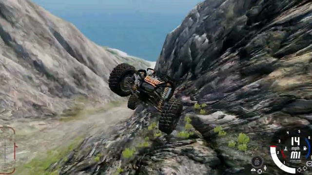 Cliff Downhill Victory - BeamNG Drive & Crash смотреть онлайн
