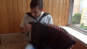 Алексей Симонов "Застольная" (гармонь юпитер)