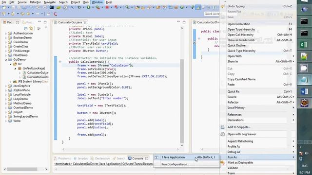 Chapter6 Basic Java GUI смотреть онлайн