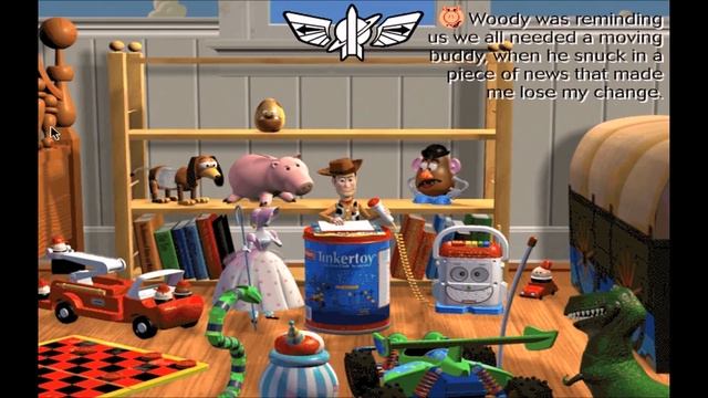 Toy Story: Disney's Animated Storybook - Part 1 - Read And Play (Gameplay/Walkthrough)