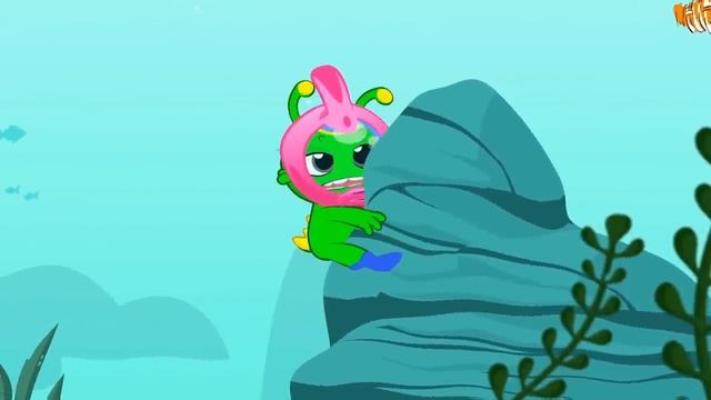 New episode! ?Learn feelings and emotions ?Educational cartoon for kids with Groovy The Martian смотреть онлайн