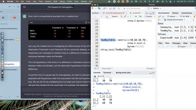 Chi-Square Test for Independence and Homogeneity in R смотреть онлайн