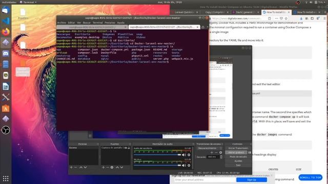 Como lanzar una aplicación de Laravel en Docker con MySQL смотреть онлайн